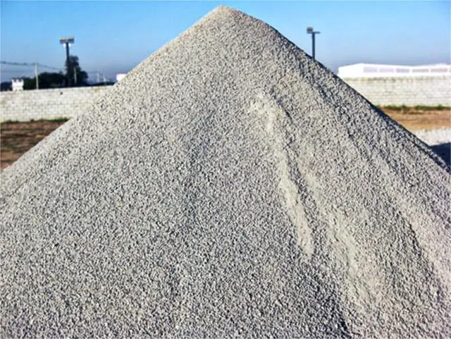 Areia para construção